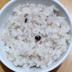 20雑穀米とちりめんじゃこのヘルシーごはん